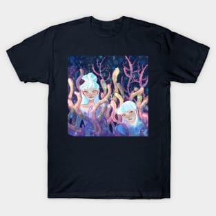 Mermaids in the coral T-Shirt